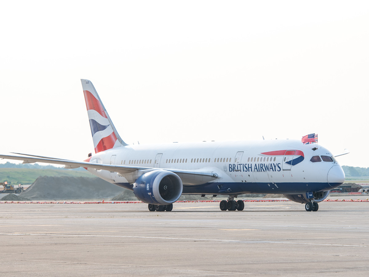 British Airways Plane Image