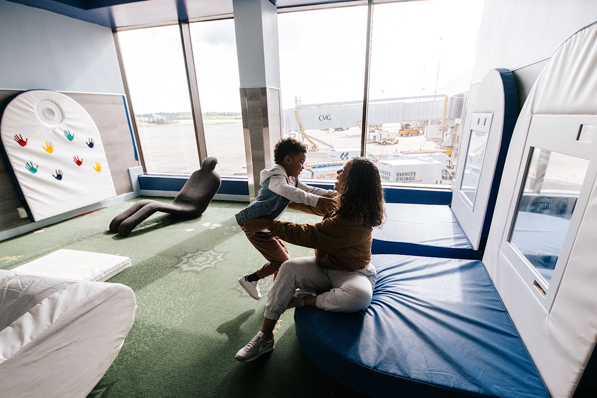 Sensory Room - Mom and Child