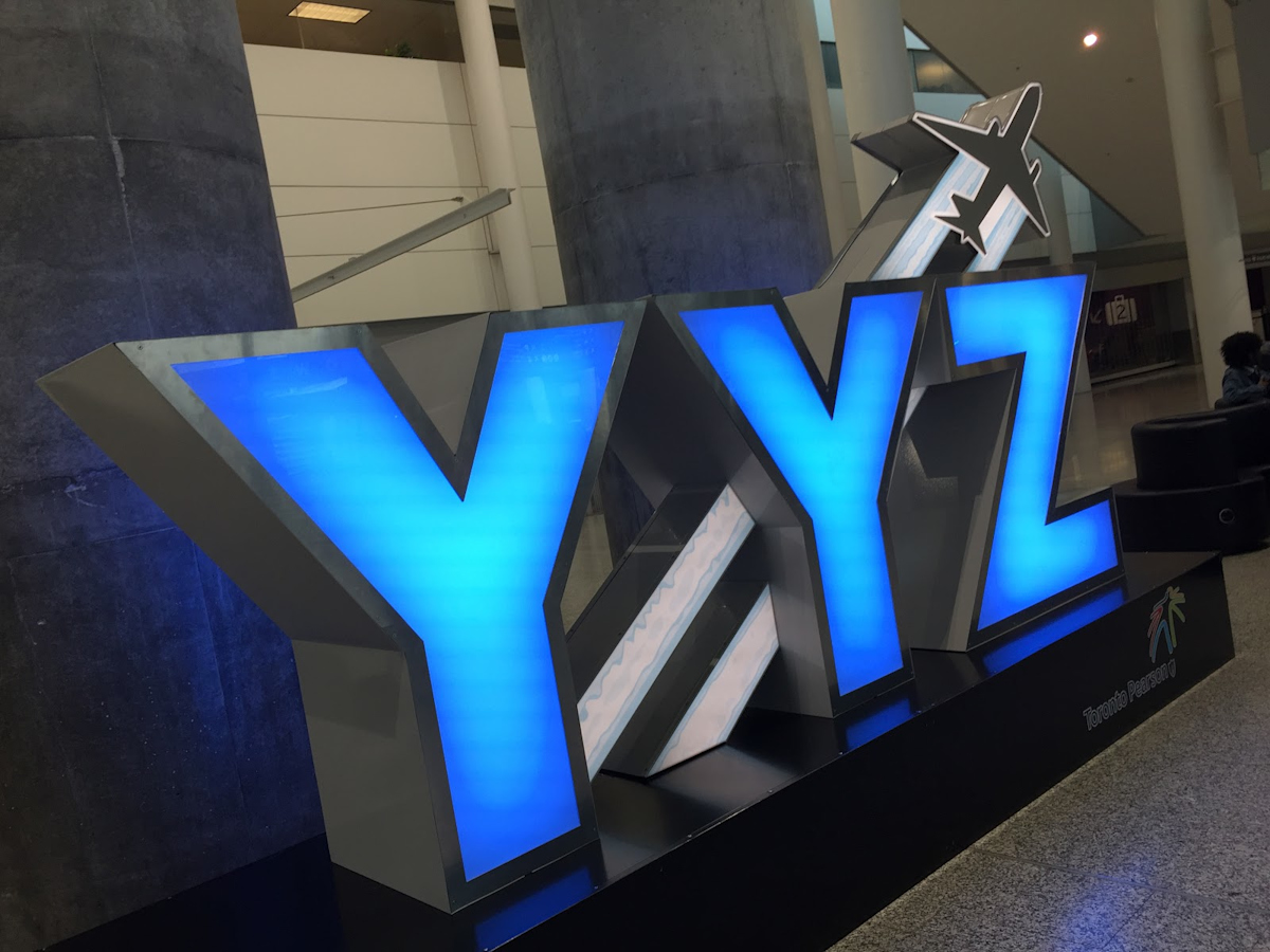 YYZ Sign