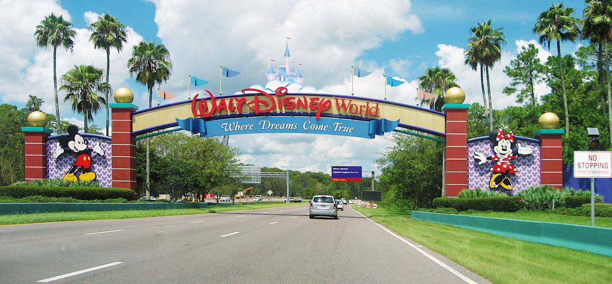 Walt Disney World Park Entrance