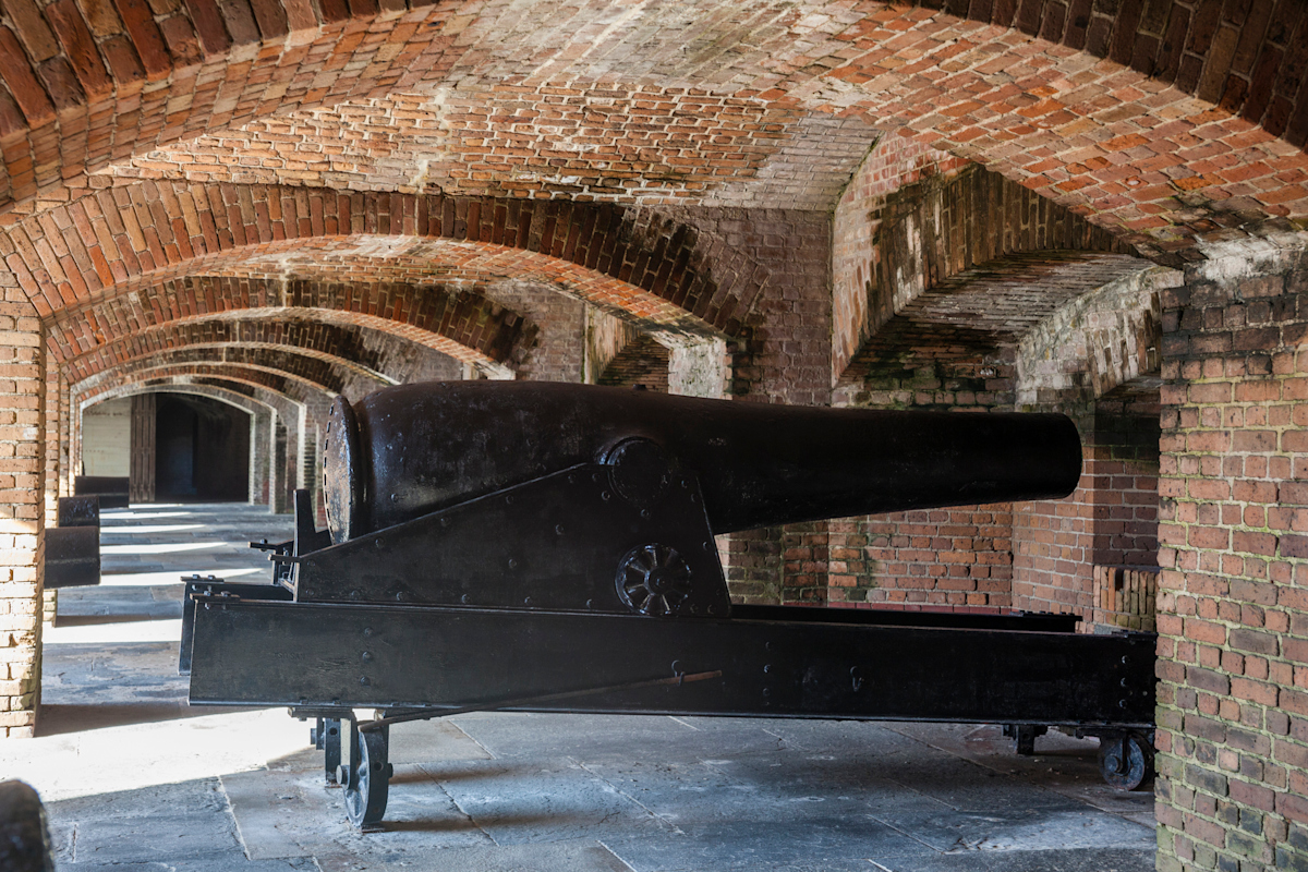 Cannons at Fort Zachary Taylor