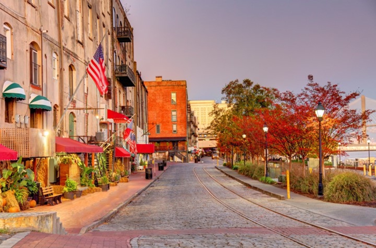 Riverfront Plaza in Savannah, Georgia