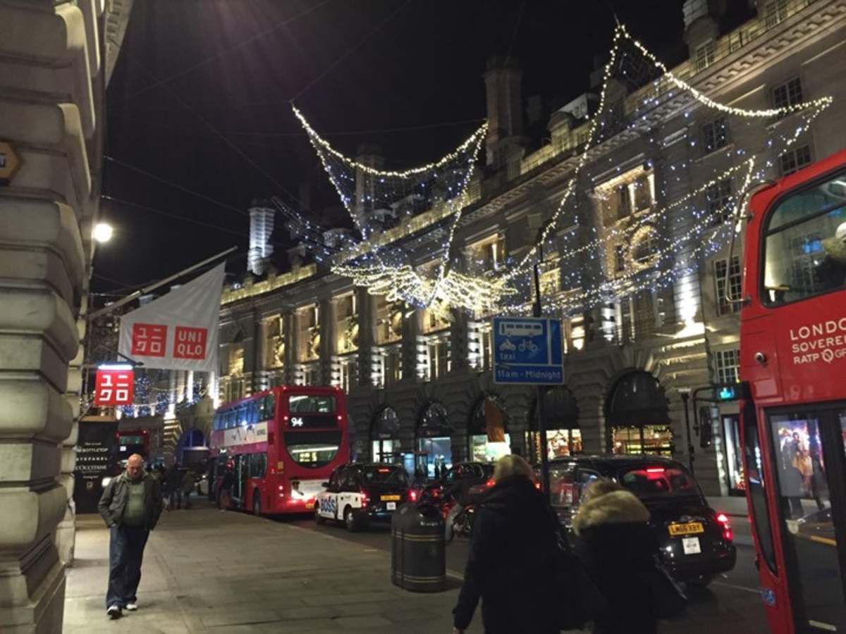 Holiday Lights in London