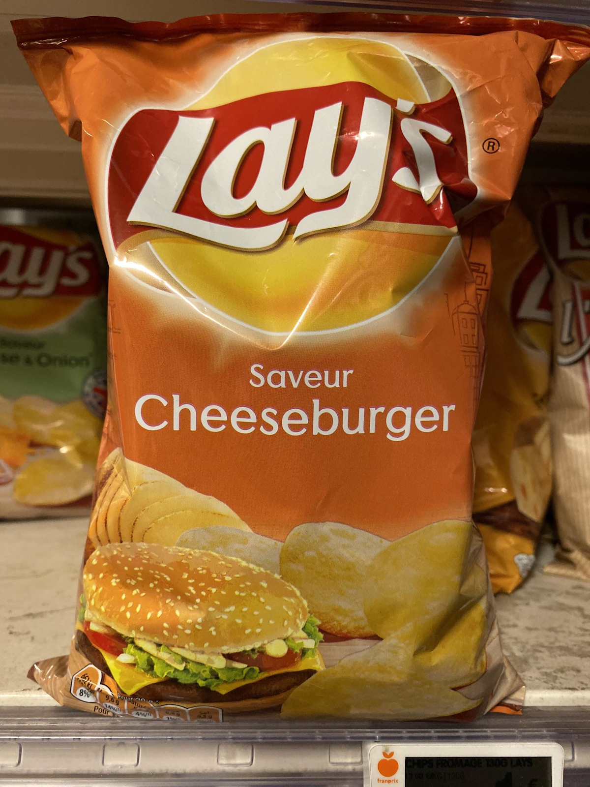 Lays Potato Chips Found in Lyon, France