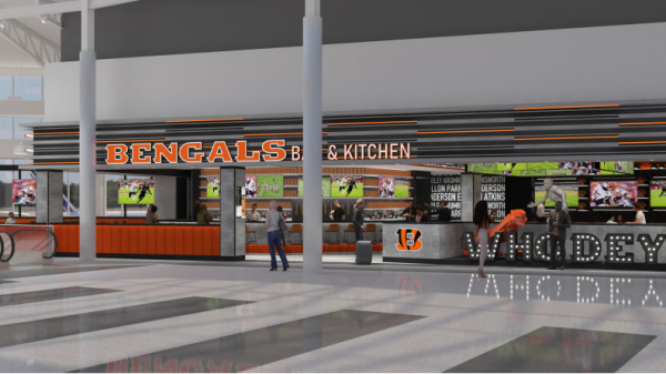 WLWT: Bengals Bar & Kitchen, Dunkin' among new additions coming to CVG Airport
