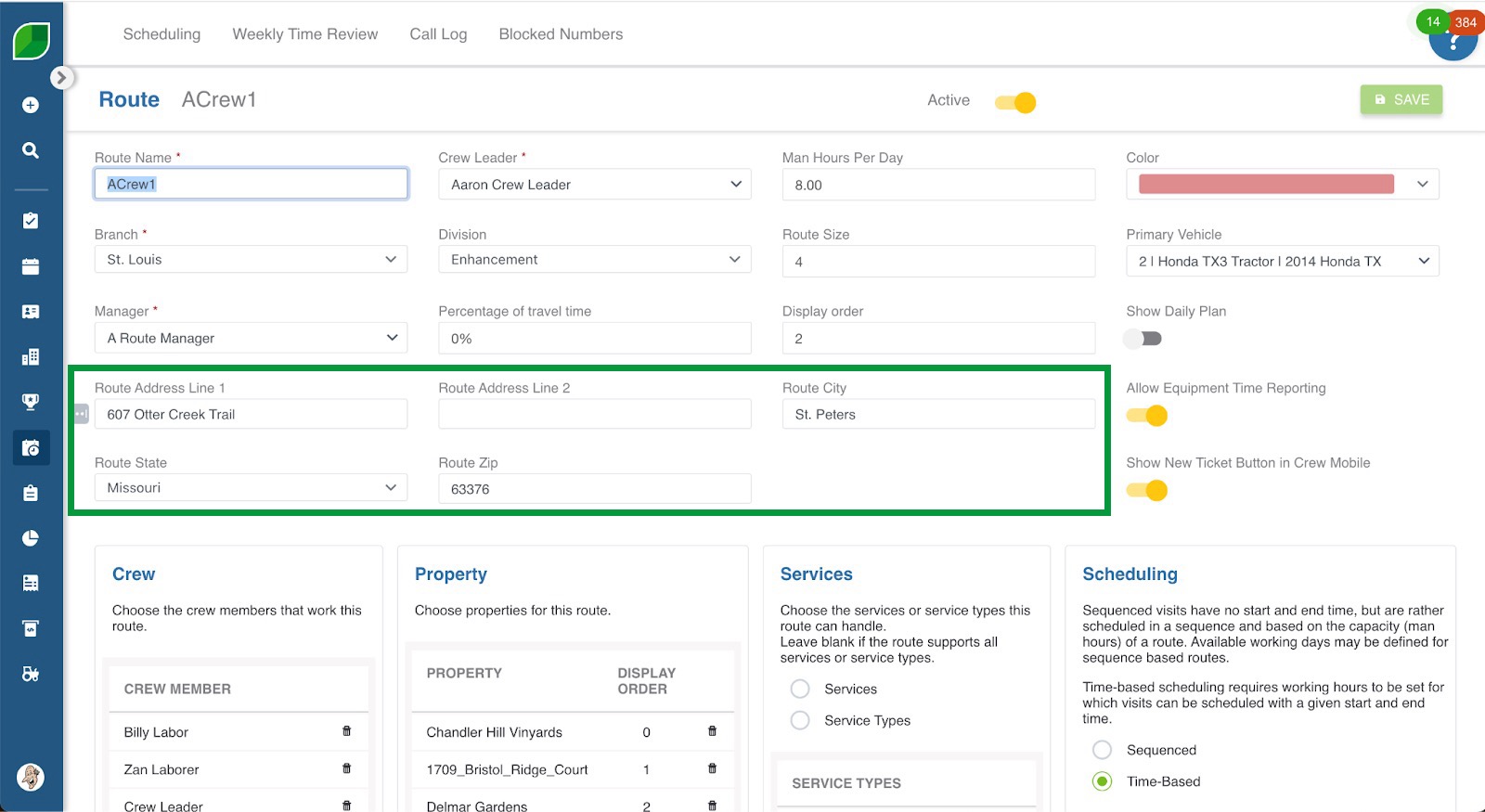 Route Optimization Route Optimization