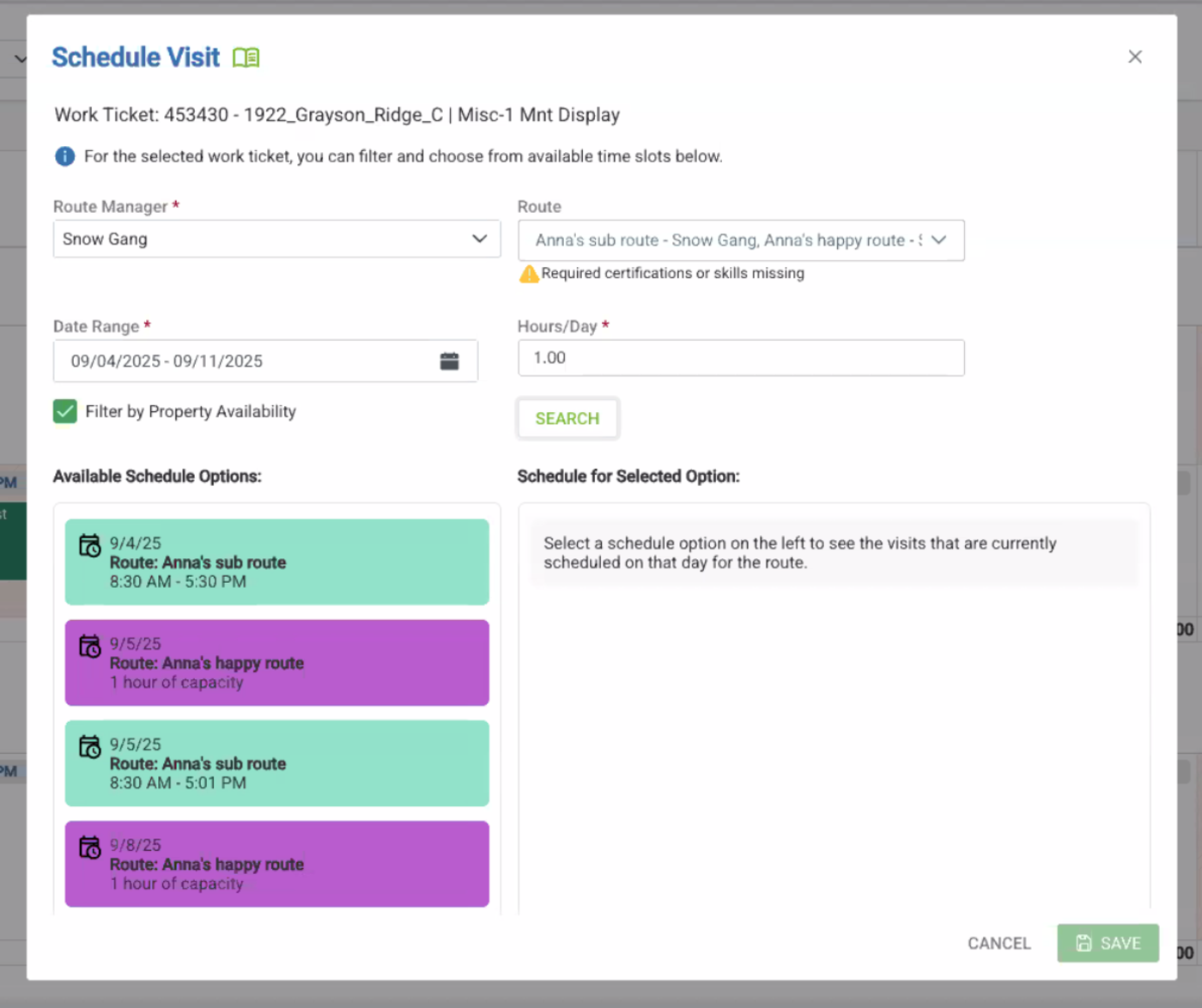 Honey locust product release scheduling assistant screenshot Honey locust product release scheduling assistant screenshot