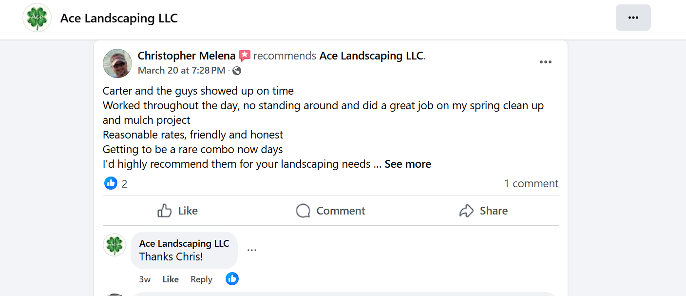 How to Get Customers to Review your Landscaping Business > Image 7 How to Get Customers to Review your Landscaping Business > Image 7