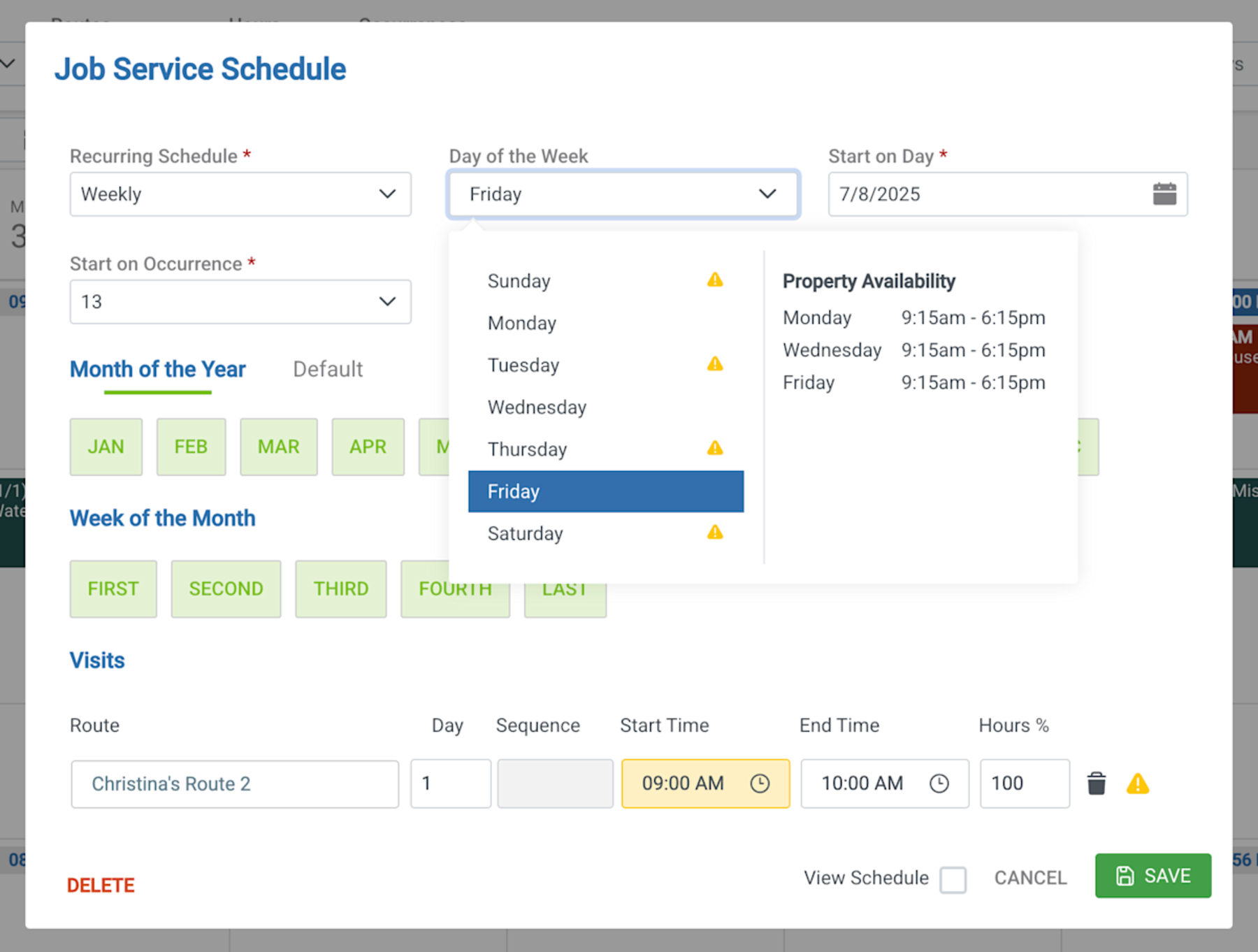 Schedule with confidence and accuracy Schedule with confidence and accuracy