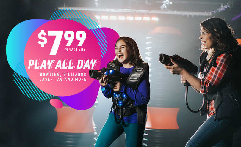 $7.99 Play All Day, per activity