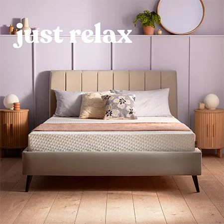 The just relax double mattress works out at 10p a night over 8 years