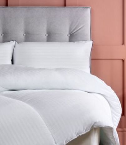a silentnight duvet on a bed