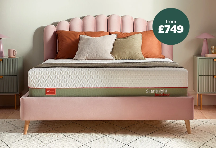 just dream mattress with Vitalize technology, prices from £749