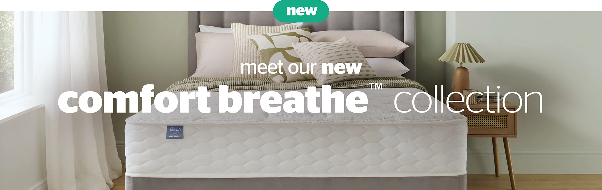 meet our new comfort breathe collection