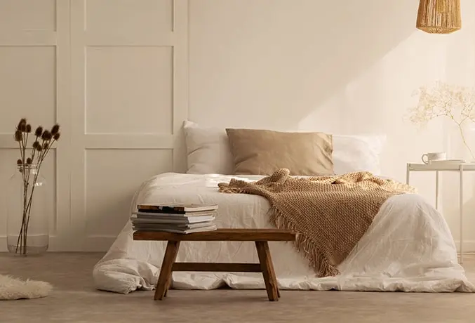 design tips for a minimalist bedroom