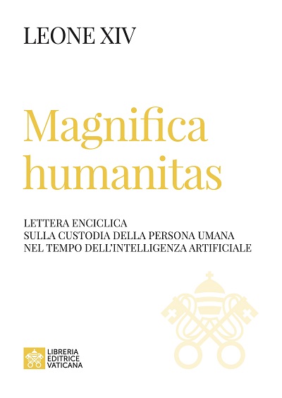 Foto copertina Enciclica Papa Leone Magnifica humanitas 2026