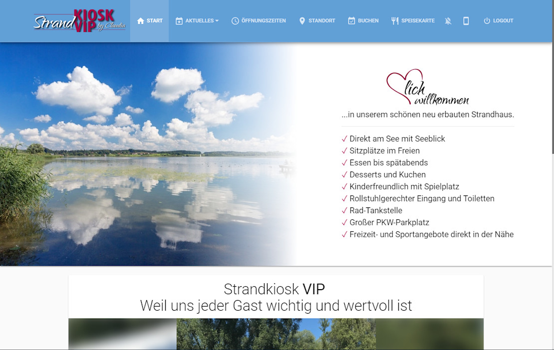 Strandkiosk-VIP Start