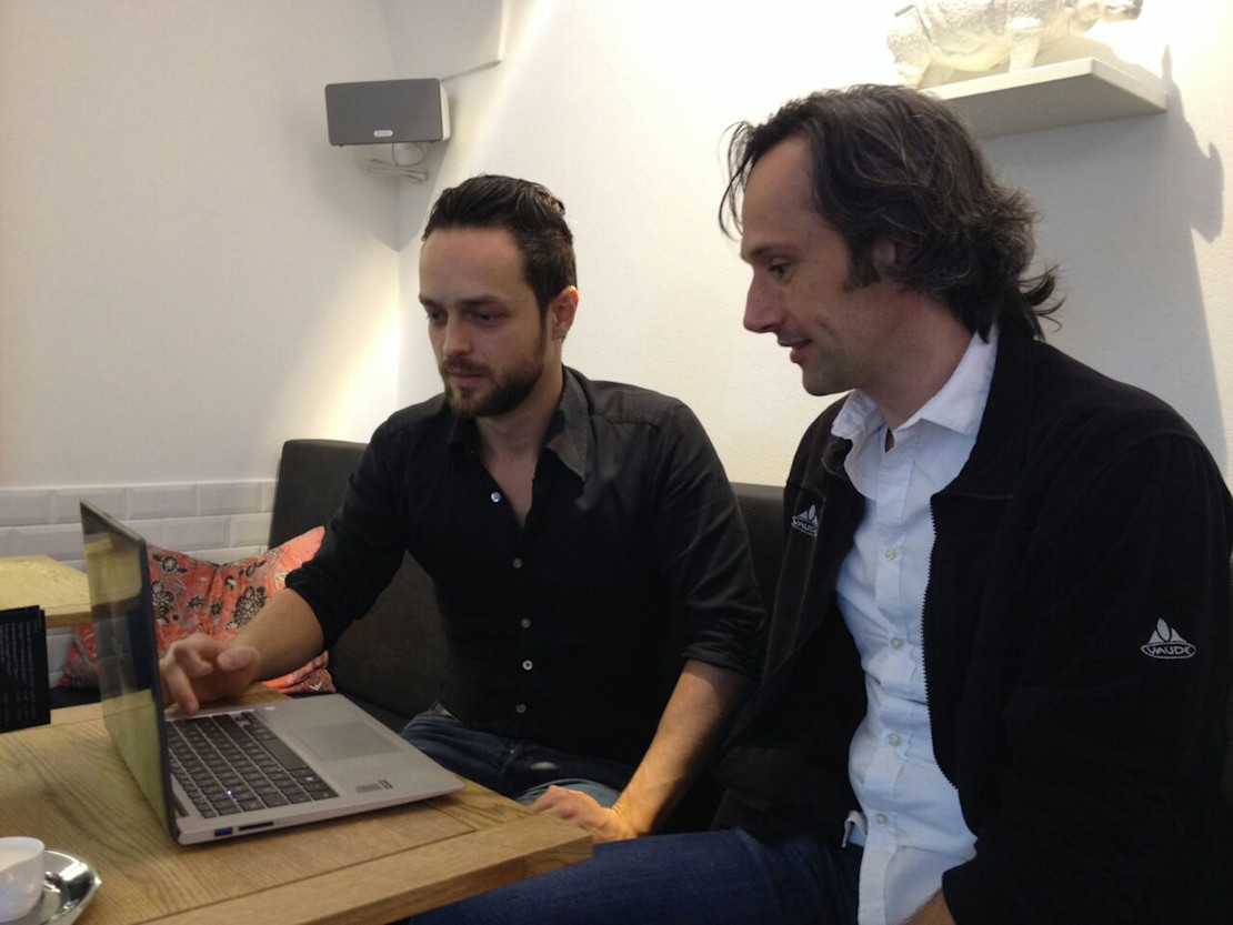 Florian Färber mit Pierre Chavaroche 1