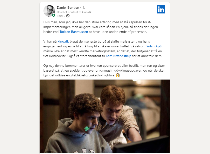2022-06 kinodk danielbentien-linkedin-opslag 2022-06 kinodk danielbentien-linkedin-opslag