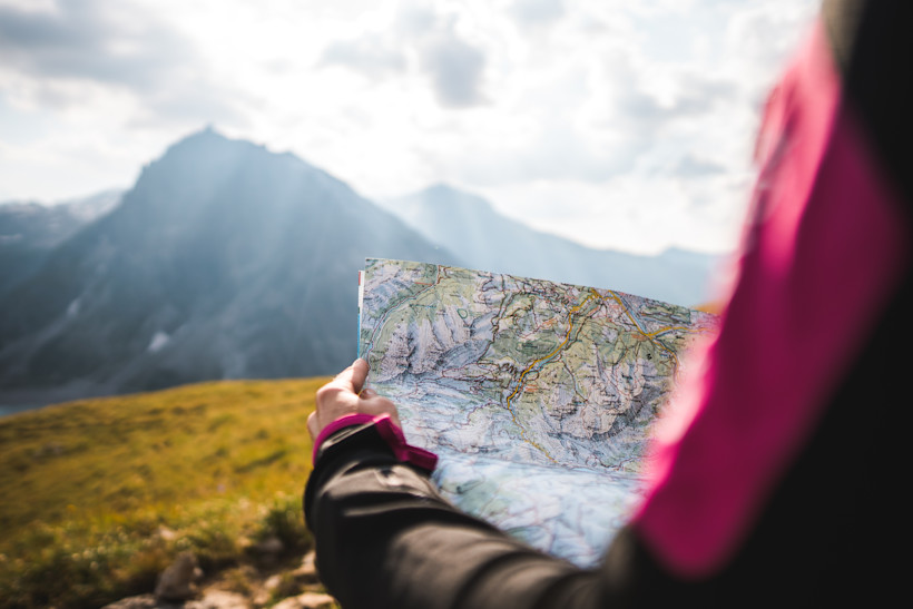 Always make sure to bring a map, download one, or take a screenshot before hitting the trails.