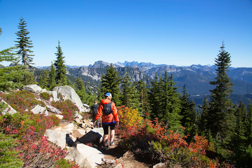 Social distancing on trails