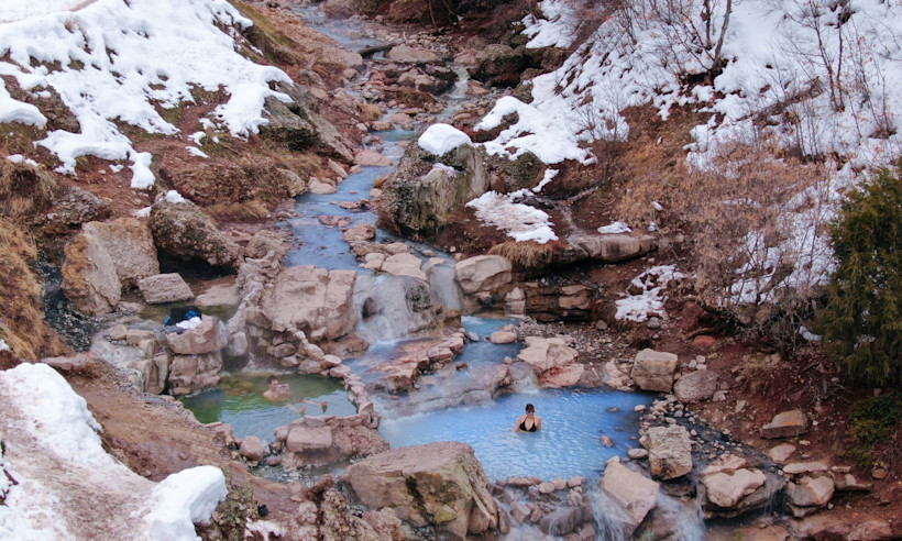 Diamond Fork Hot Springs
