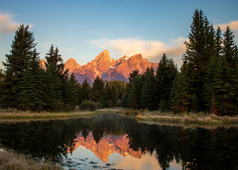 Sunrise at Schwabaker’s Landing, Grand Teton National Park