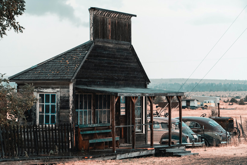 Ghost Town in Wallowa Moutains