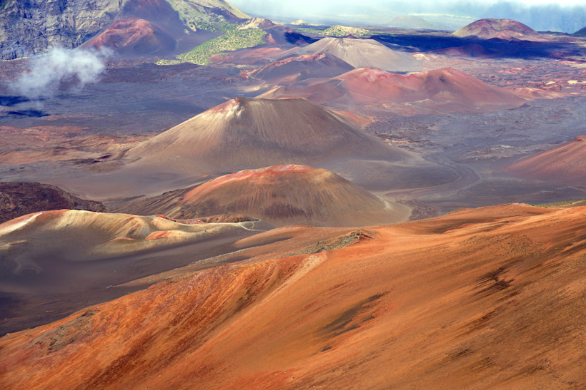 Hiking in Haleakalā National Park, Maui