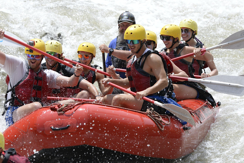 Rafting the Colorado River is one of the best things to do in Moab.