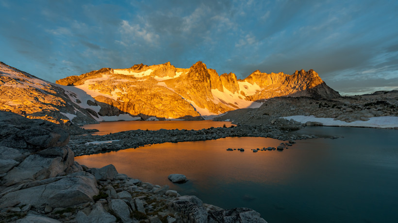 Isolation Lake in the Enchantments, Washington