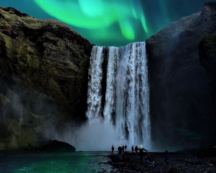 Skógafoss is a must-see Iceland waterfall.