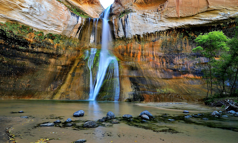Lower Calf Creek Falls in Grand Staircase-Escalante National Monument