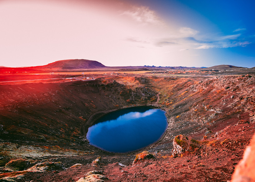 Eye of the World in Southern Iceland