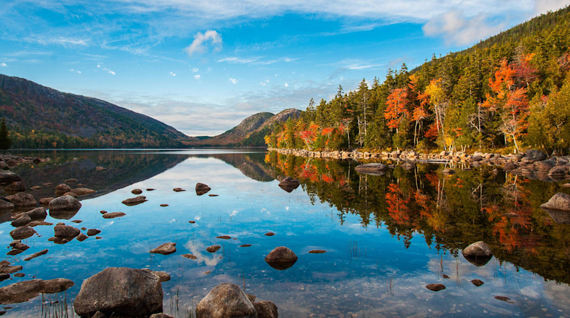 Acadia National Park in fall.