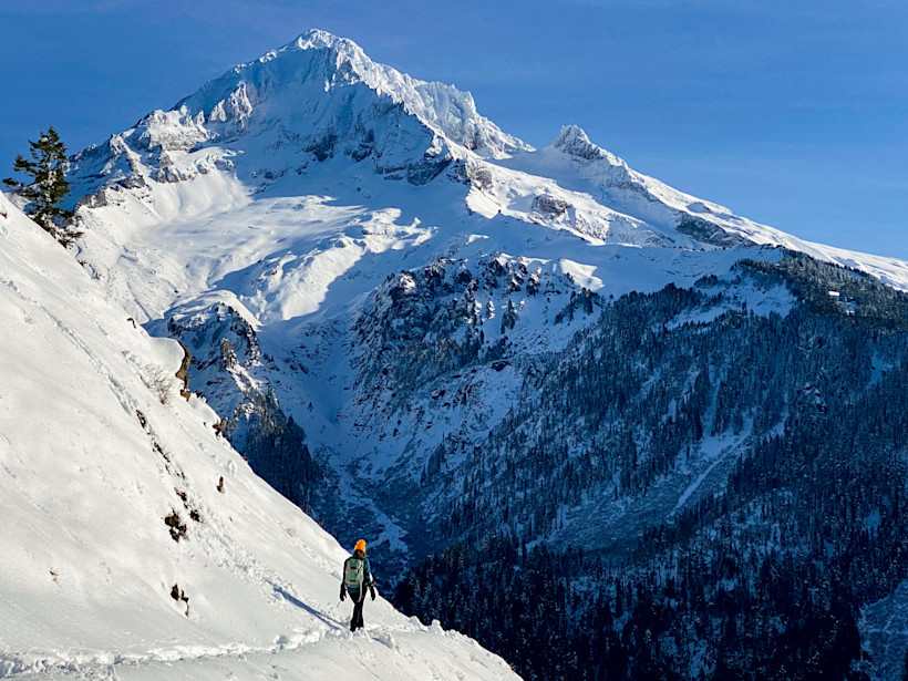 AdventureTripr Champion Elizabeth Sheets at Mt. Hood