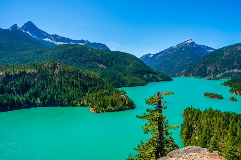Diablo Lake, North Cascades Hiking