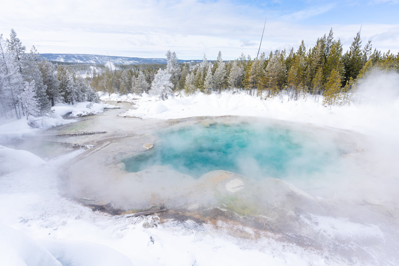 Yellowstone in winter