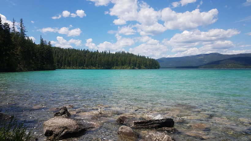 Flathead Lake, Flathead National Forest, Montana