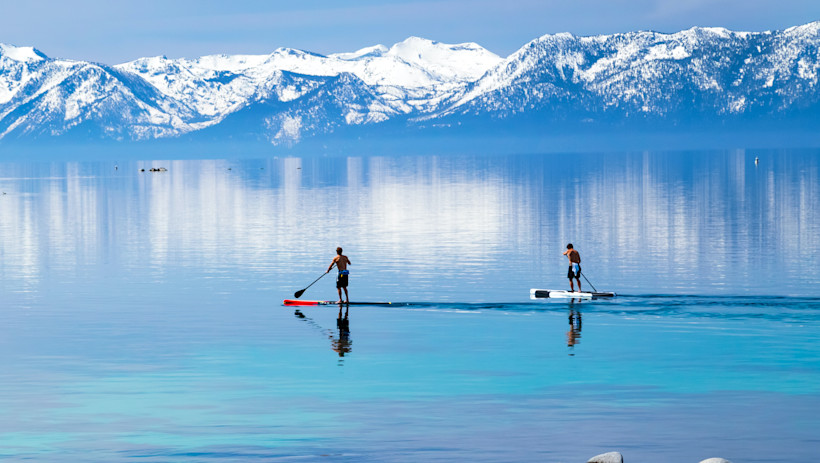 Lake Tahoe Paddle Boarding