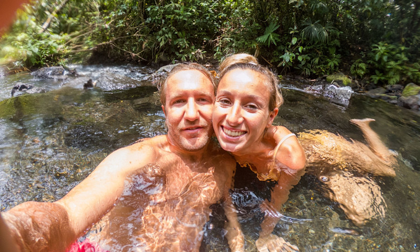 There are over 200 volcanic formations in Costa Rica, and this immense geothermal energy fuels the country’s many hot springs and mud baths!