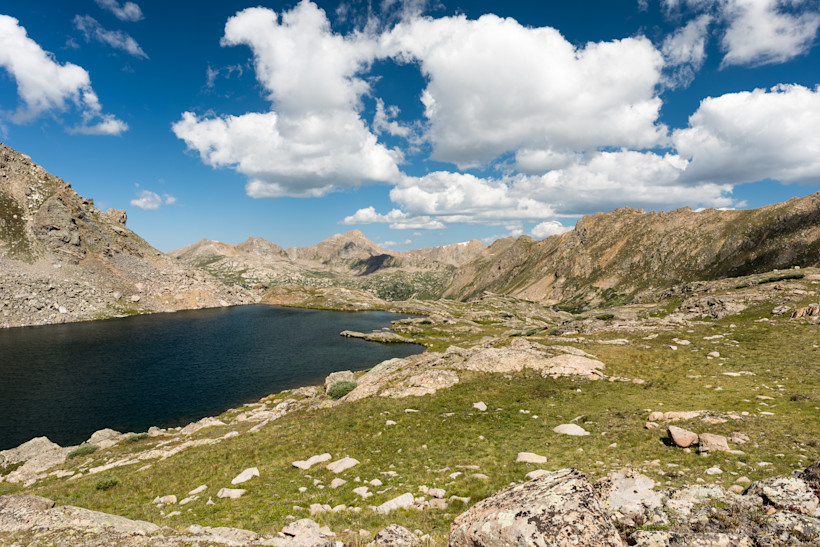 Lost Man Lake 12,482 feet is an alpine lake