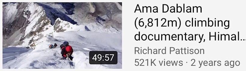 Ama Dablam Climbing Documentary
