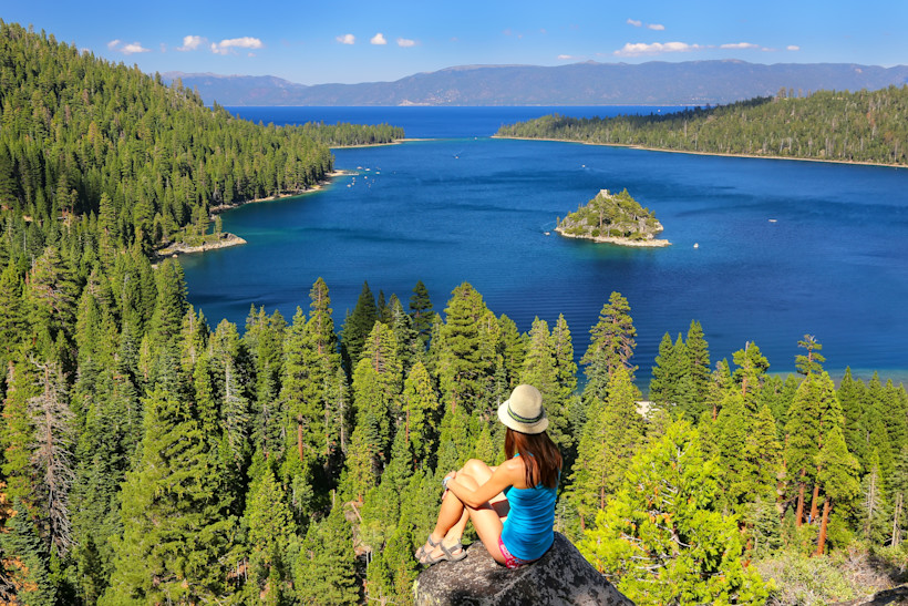 A Birds Eye View of Emerald Bay