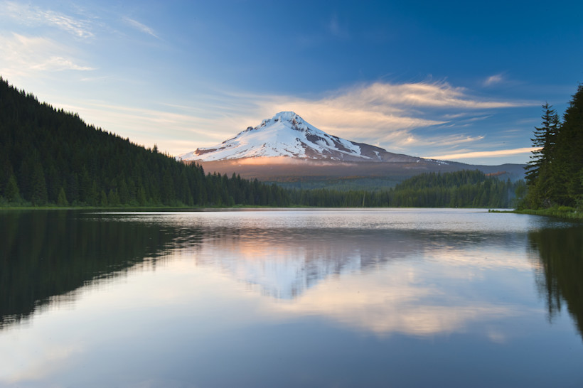 Trillium Lake is an iconic Mt. Hood hike