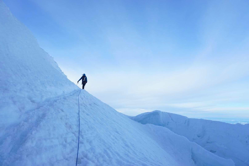 The love for climbing