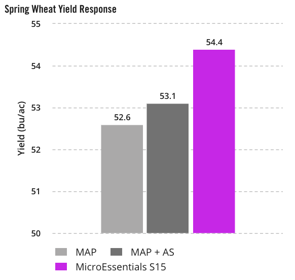 Spring Wheat Yield Response