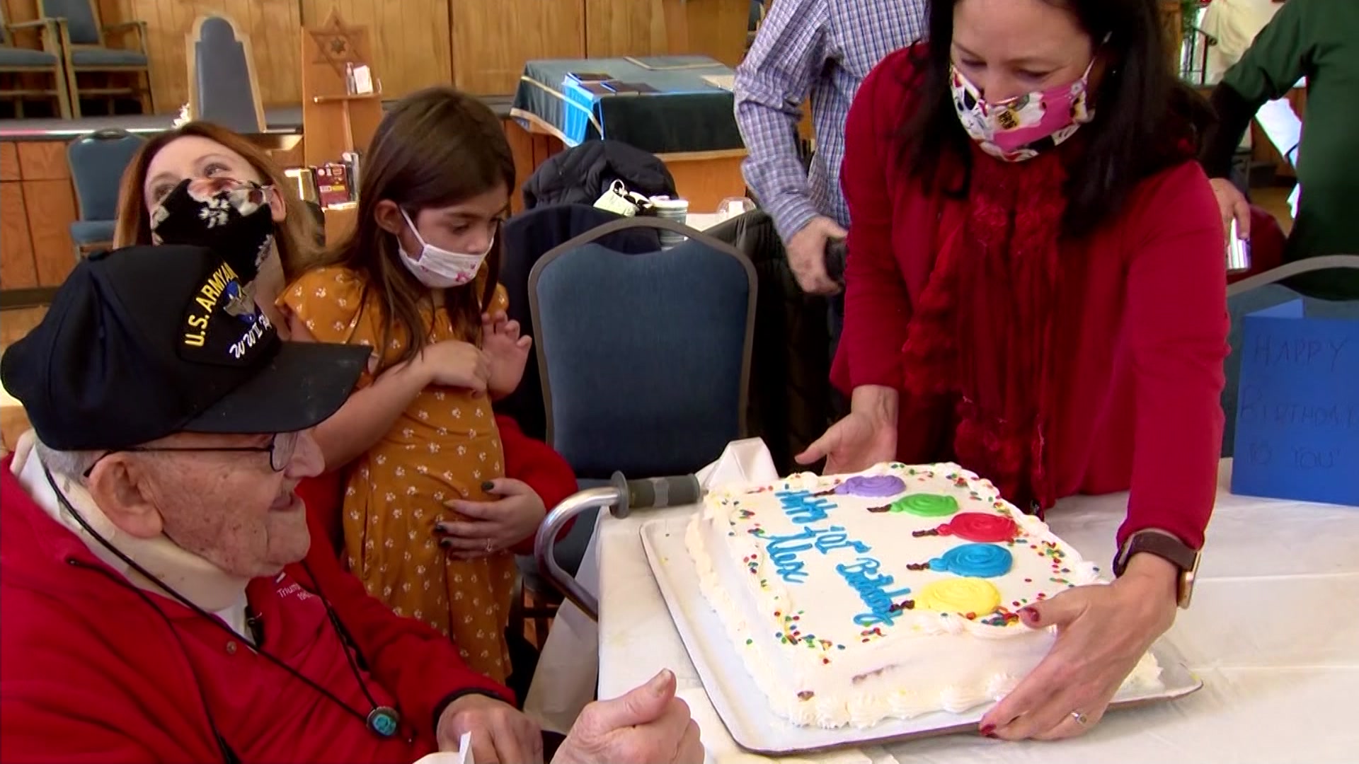 Wwii Veteran Celebrates St Birthday