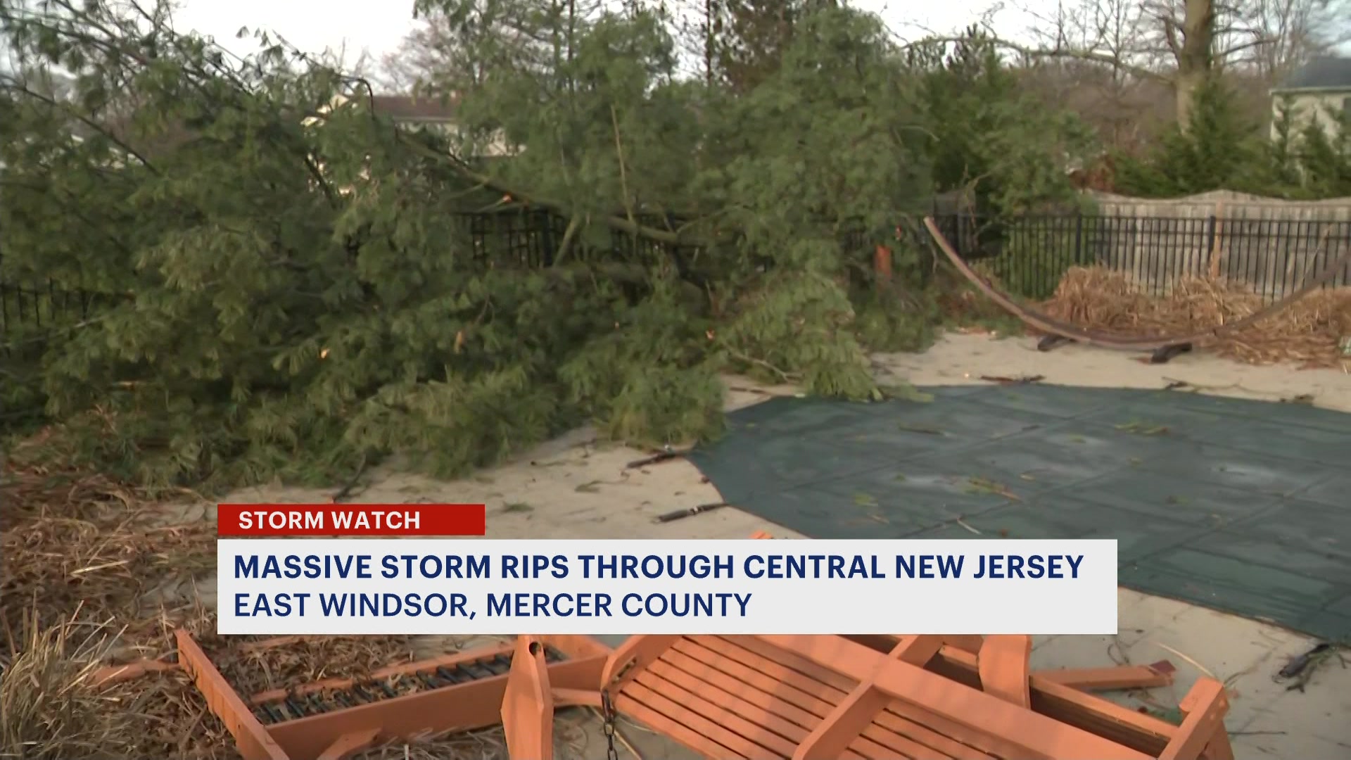 Storm Watch A Look At Tuesdays Storm Damage In Mercer County