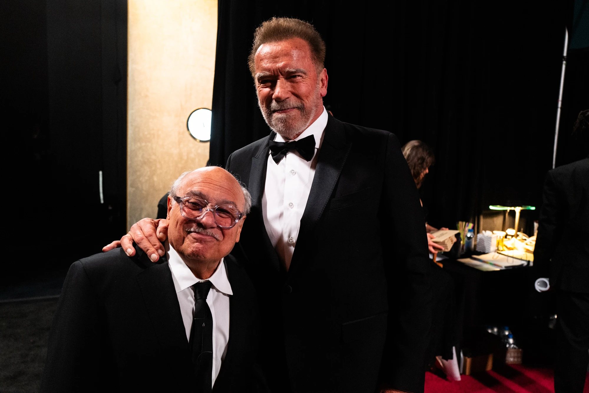 Danny DeVito and Arnold Schwarzenegger